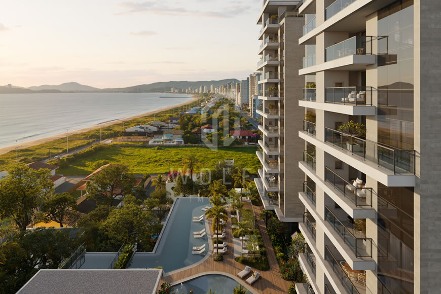 JD1042 - Gold Coast - Apartamentos com Maravilhosa vista Mar 